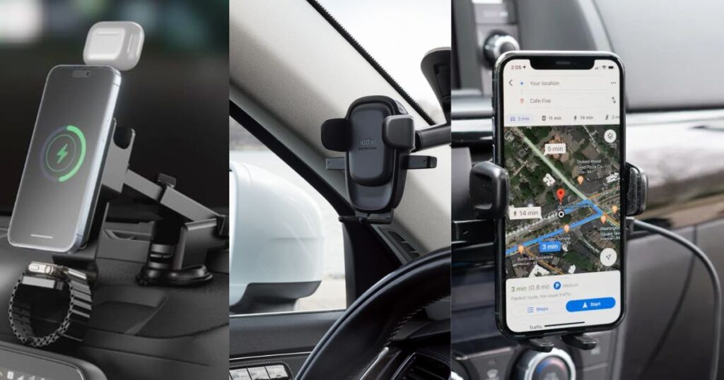 Types of Windshield Phone Mounts