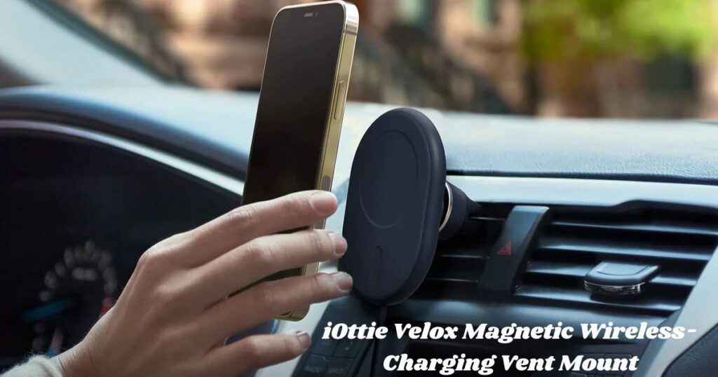 Ottie Velox Magnetic Wireless-Charging Vent Mount